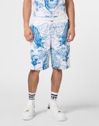 PHILIPP PLEIN Fleece Shorts Tattoo Tattoo Men