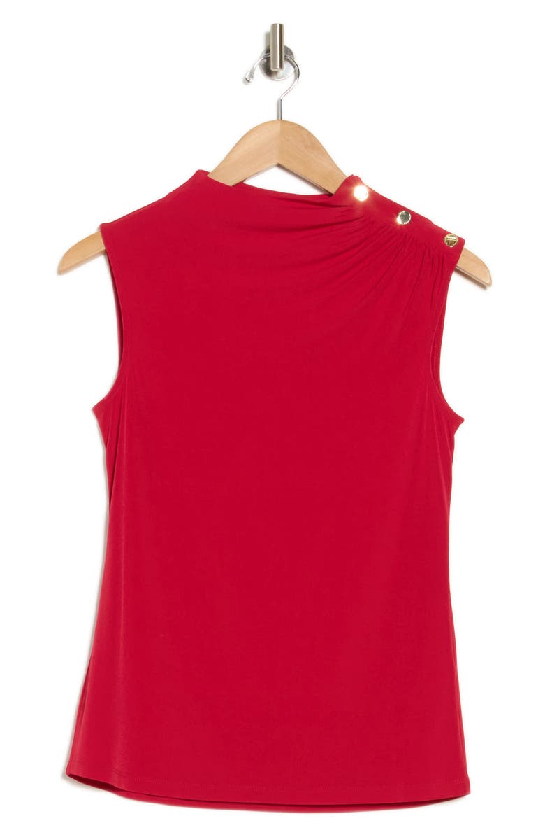 T Tahari Sleeveless Mock Neck Top, Alternate, color,