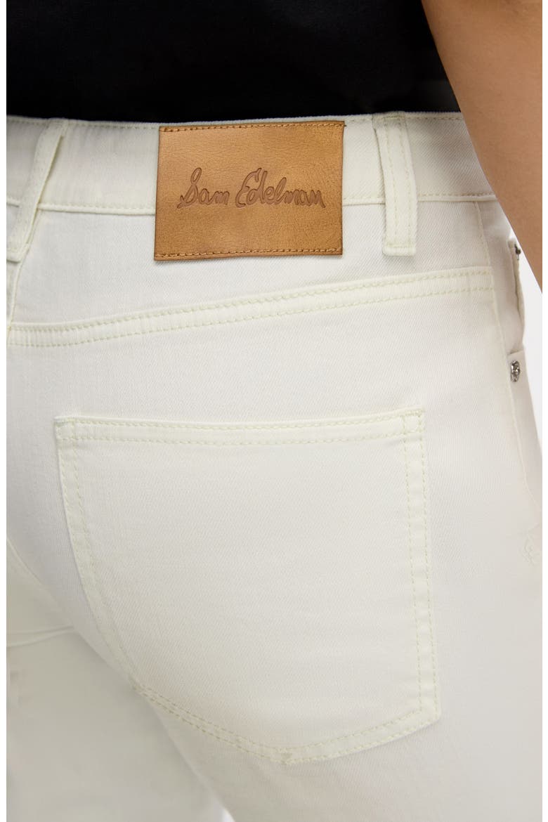 Pencil Slim Straight Leg Jeans, Alternate, color, ECRU