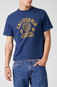 GUESS Sueded Jersey Graphic T-Shirt