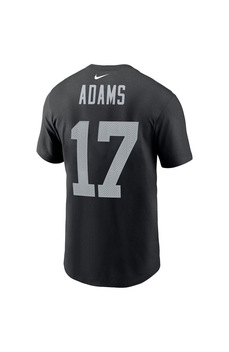 Nike Men's Nike Davante Adams Black Las Vegas Raiders Player Name & Number T-Shirt, Alternate, color, 