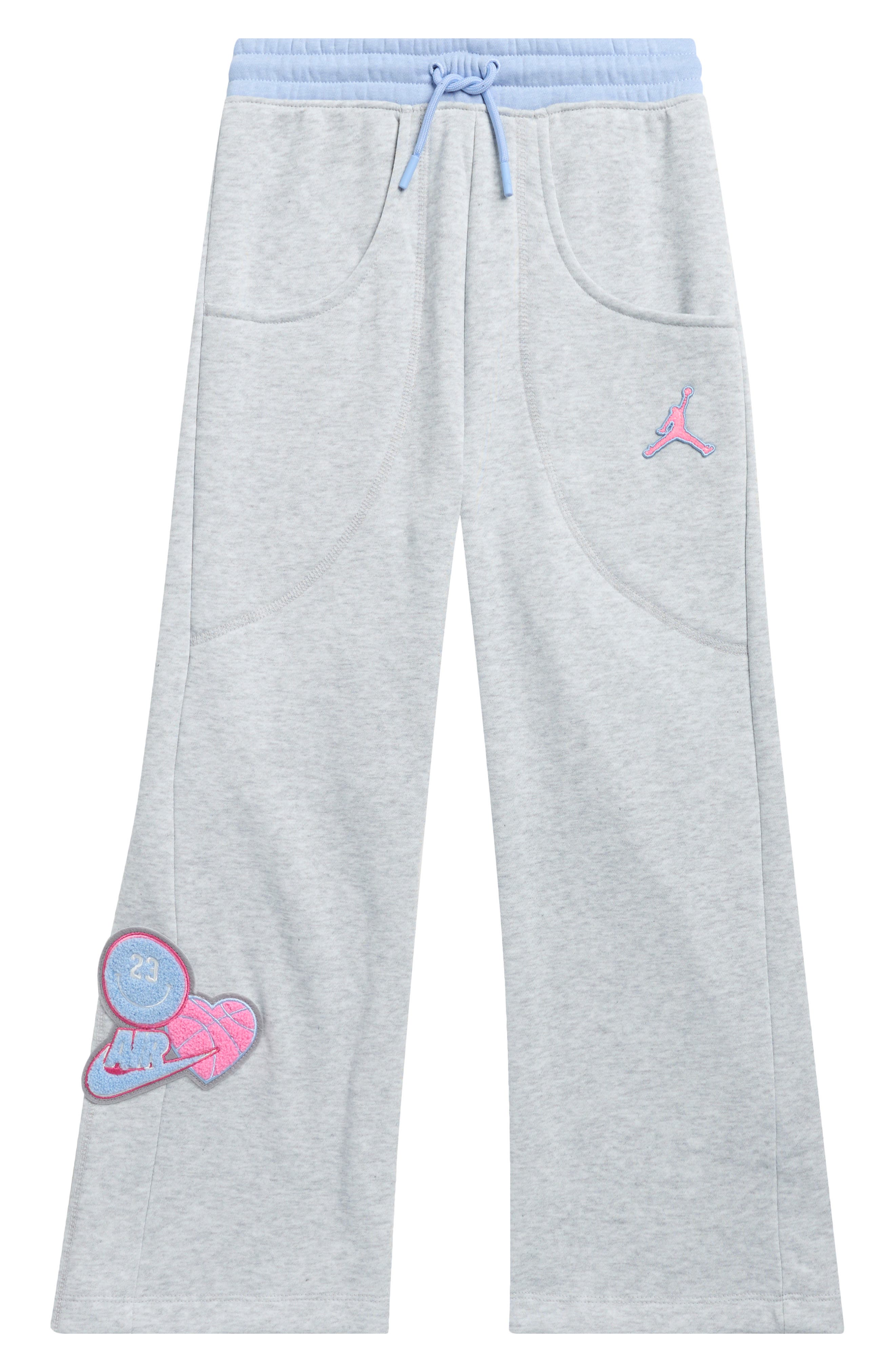 Jordan Kids' Blue Jeans Bling Flare Pants
