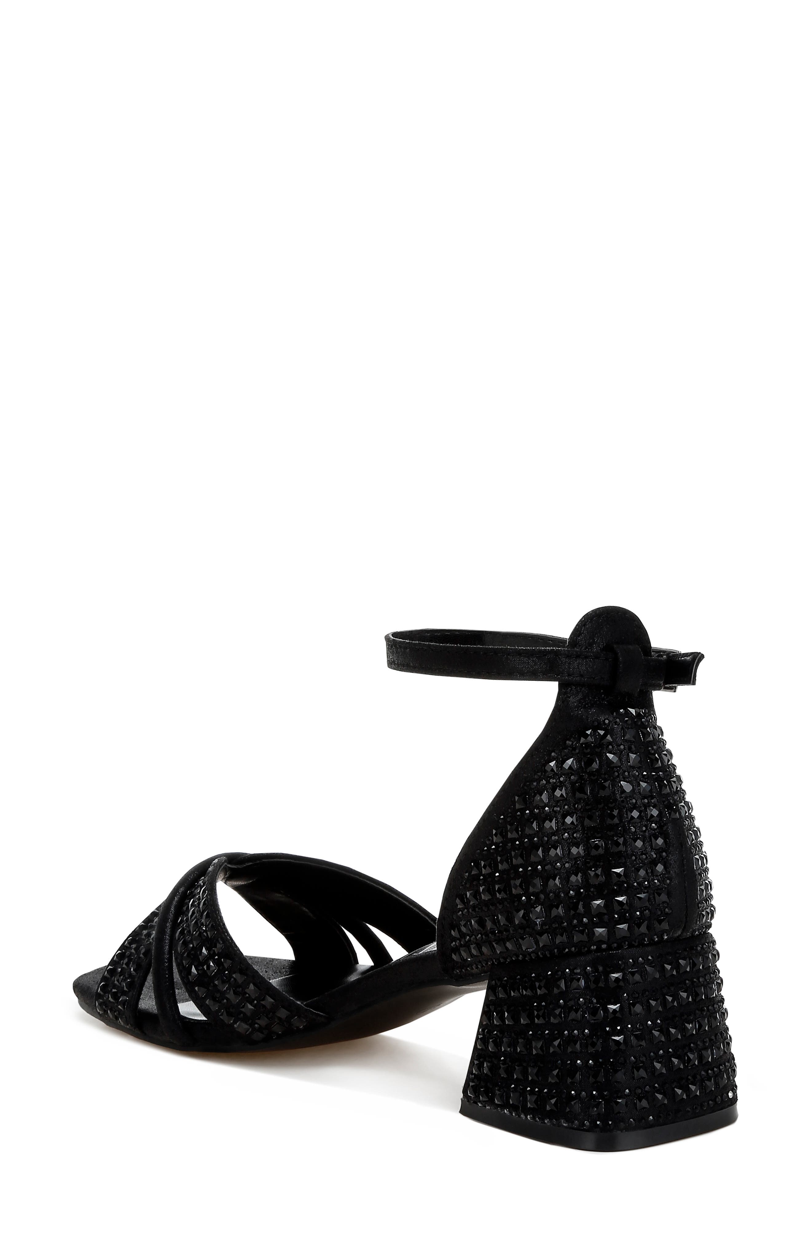 LONDON RAG Babylon Embellished Block Heel Sandal, Alternate, color, 