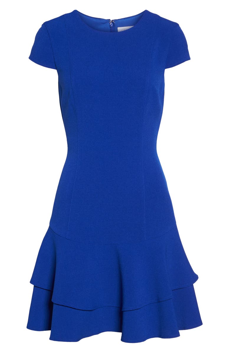 Eliza J Stretch Crepe Sheath Dress, Alternate, color,