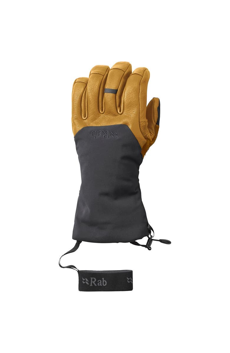 Rab Guide Gtx Gauntlets Glove - Men's, Main, color, Black/Tan