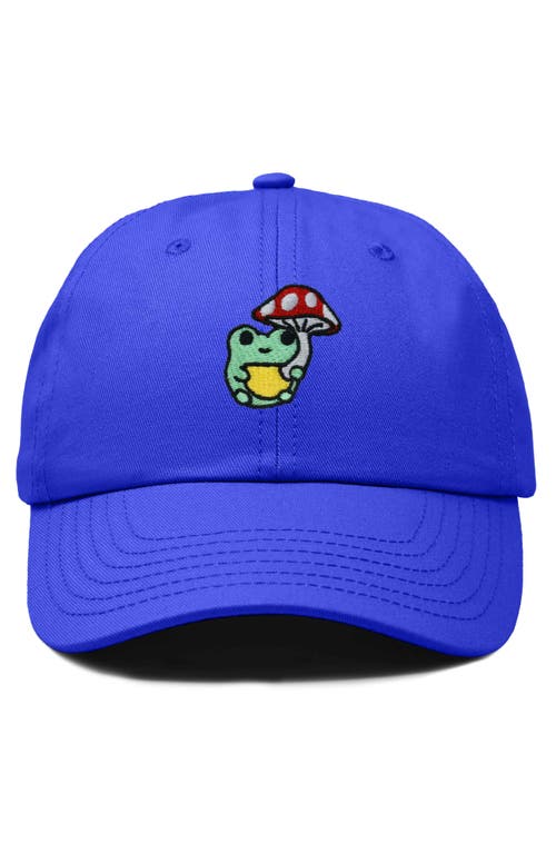 DALIX DALIX MUSHROOM FROG EMBROIDERED HAT 