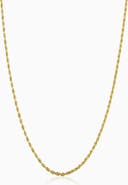 Oradina 10K Gold Roman Rope Choker