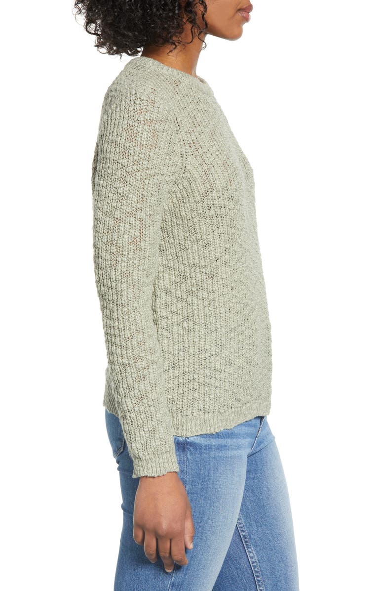 CENY Nubby Crewneck Sweater, Alternate, color, 