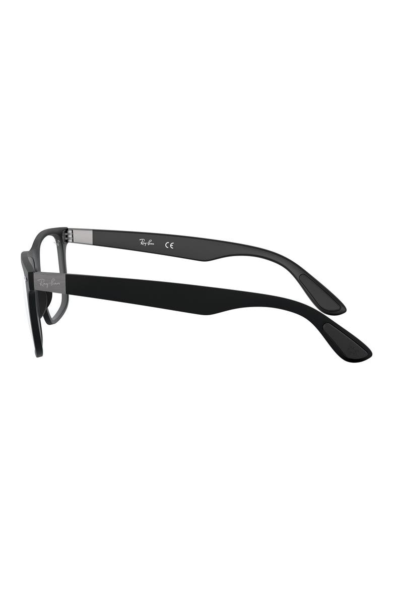 54mm Square Optical Glasses, Alternate, color, BEIGE BLK