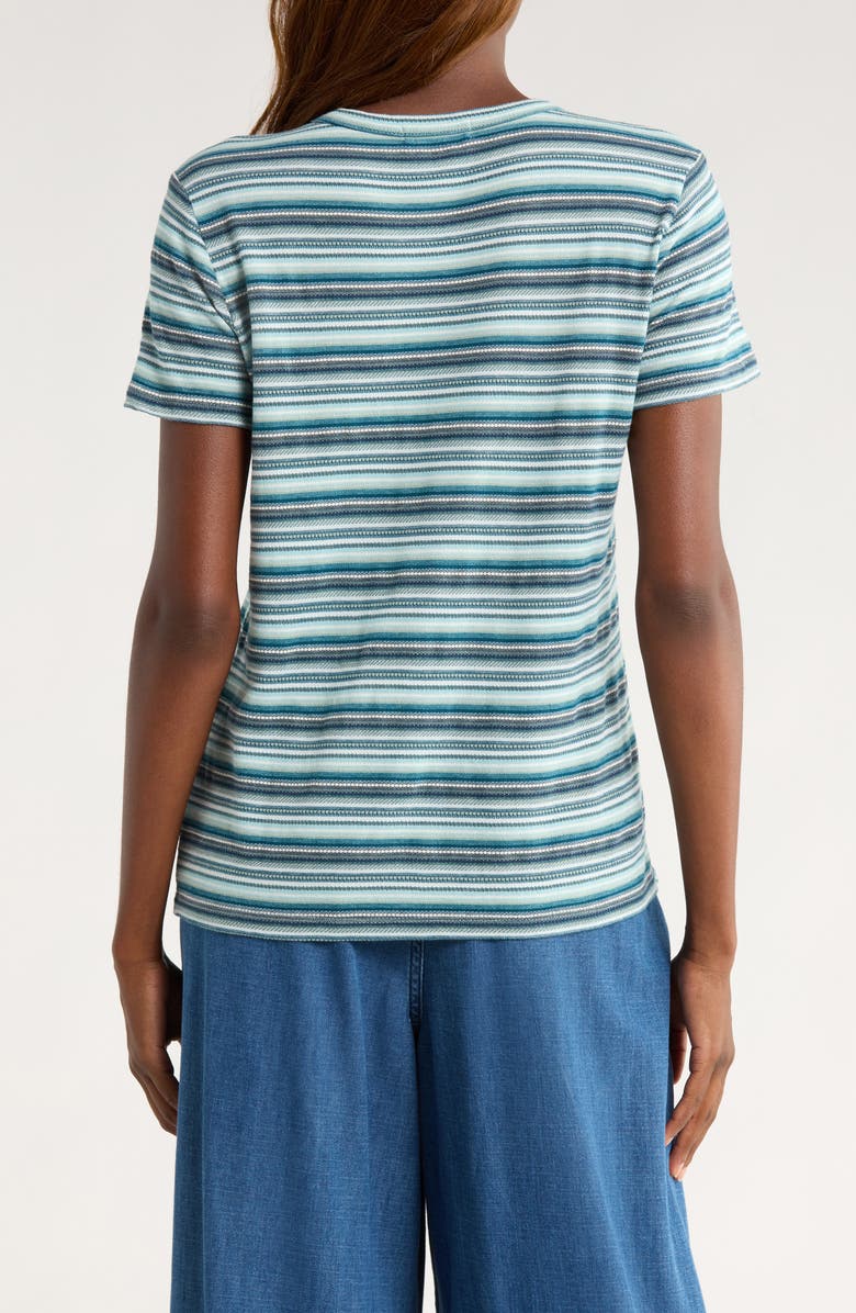 Marine Layer Jacquard Stripe Shirt, Alternate, color, Cool Stripe