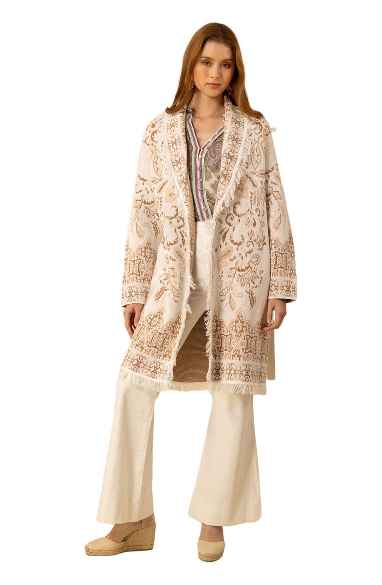 Hale Bob Capri Midi Jacquard Sweater, Main, color, 