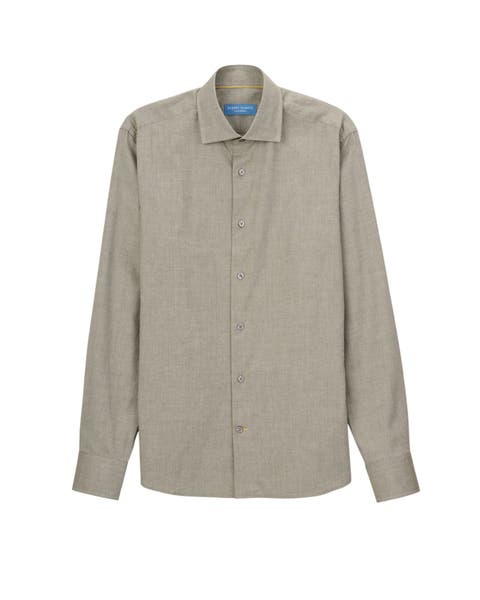 Reynolds Ultra Light Weight Brushed Herringbone Shirt