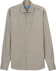Robert Talbott Reynolds Ultra Light Weight Brushed Herringbone Shirt
