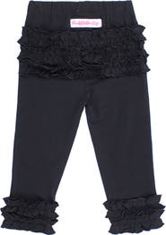 RuffleButts Baby Girls Ruffle Leggings with Signature Rear Ruffles