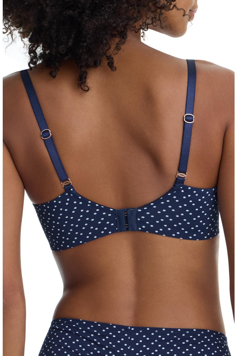 Entice Lace Full Coverage Underwire Bra, Alternate, color, Nocturnal Polka Dot
