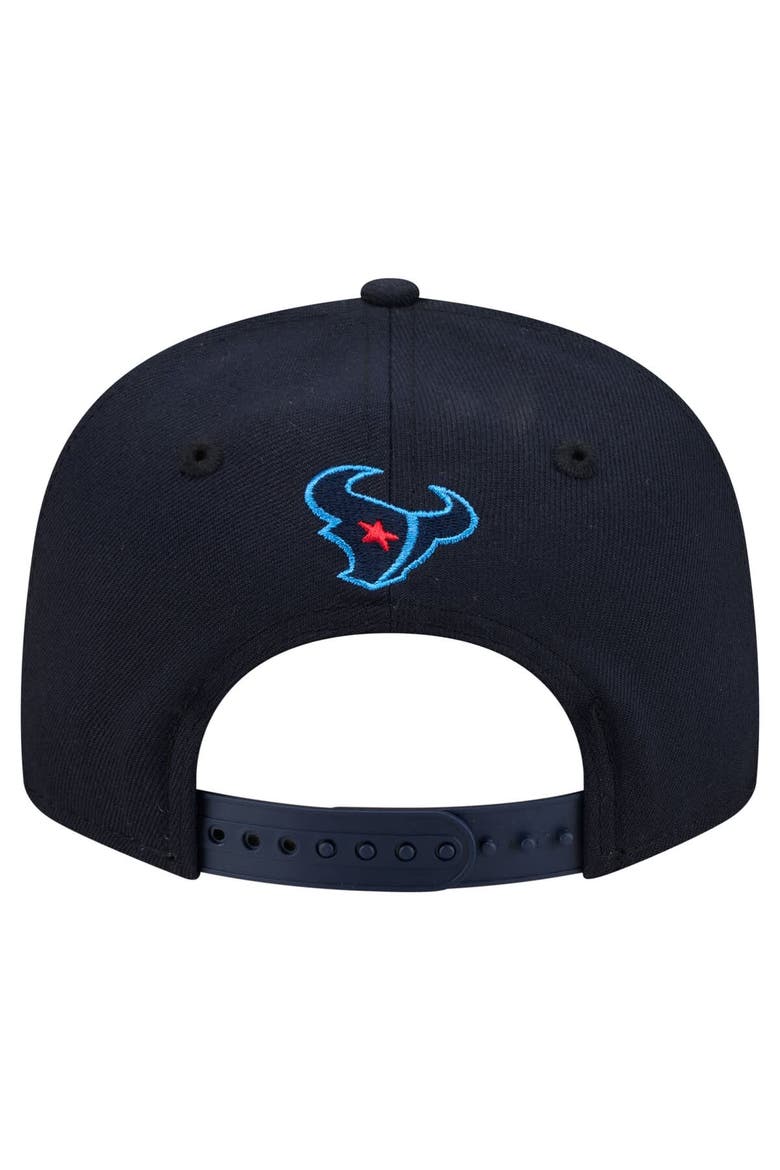 Men's New Era  Navy Houston Texans 9FIFTY Snapback Hat, Alternate, color, Navy