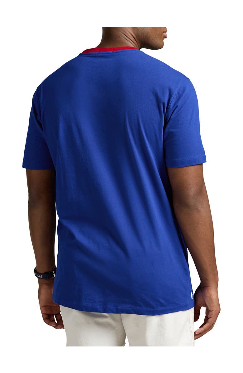 Polo Ralph Lauren Big & Tall Logo Jersey T-Shirt, Alternate, color, Sapphire Star Blue