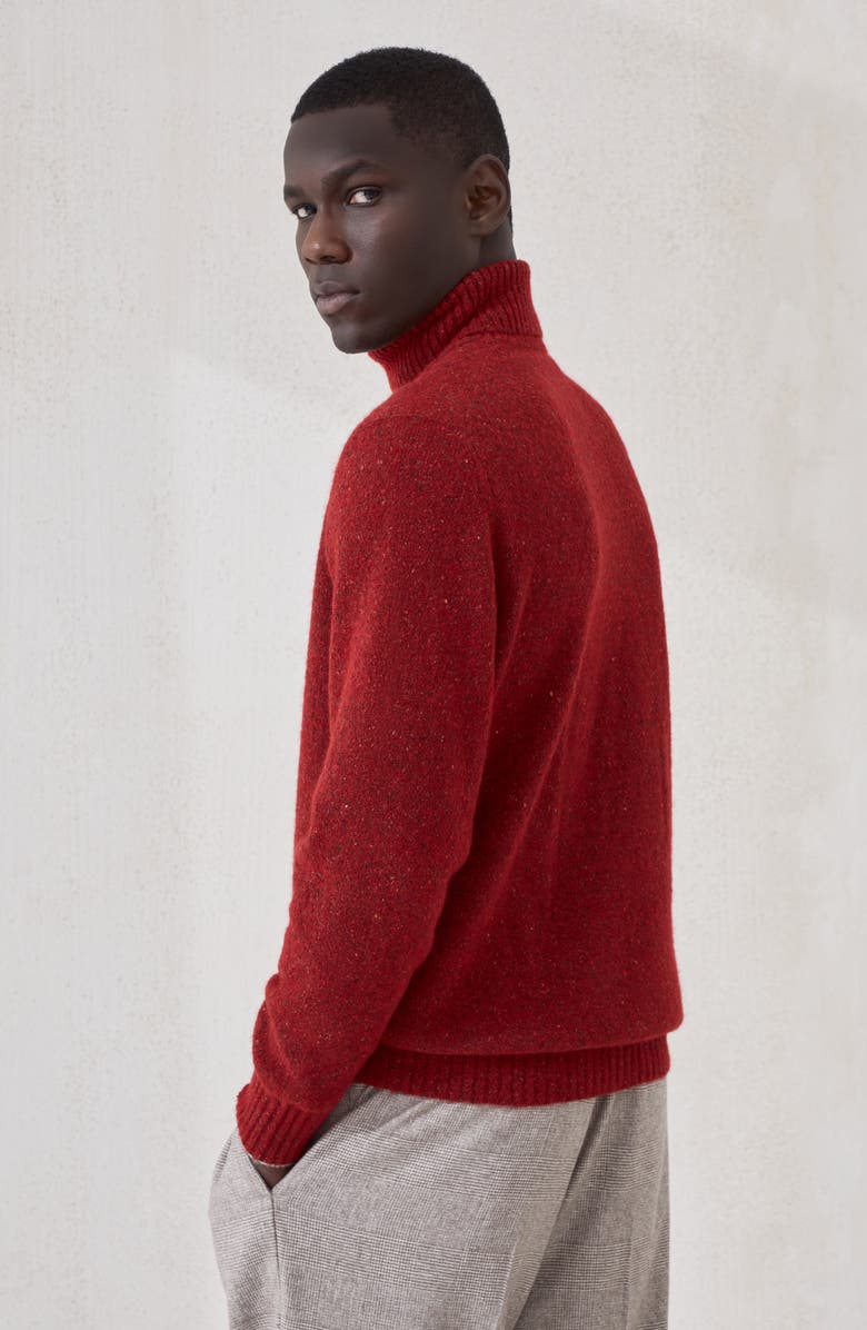 Brunello Cucinelli Knop sweater, Alternate, color, Purple-Red