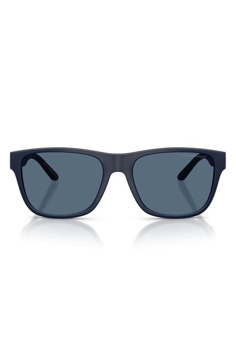 56mm Square Sunglasses
