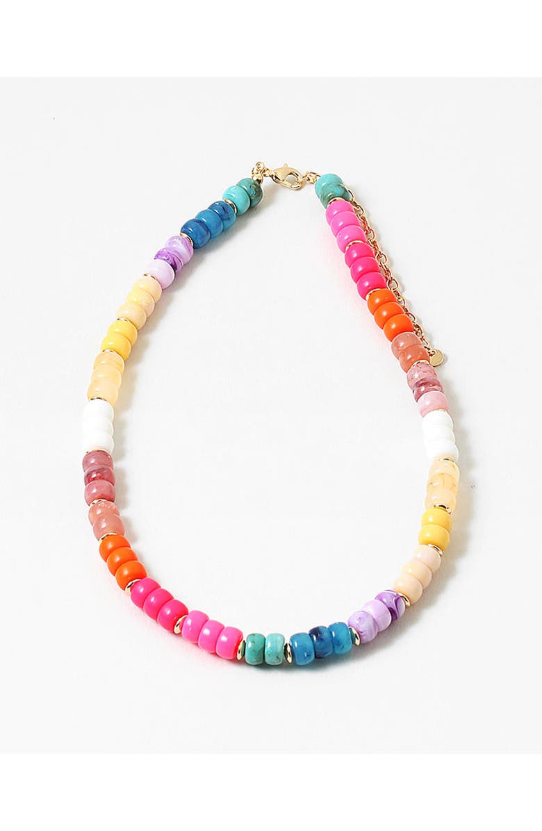 Erin McDermott Jewelry Colorful Staple Necklace, Main, color, 