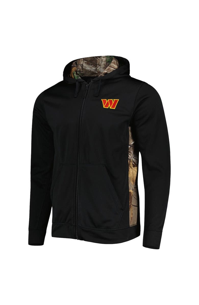 DUNBROOKE Men's Dunbrooke Black/Realtree Camo Washington Commanders Decoy Tech Full-Zip Jacket, Alternate, color, 