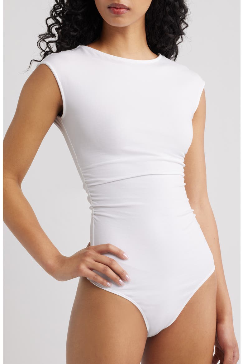 Super Stretch Open Back Bodysuit (Women) | Nordstrom