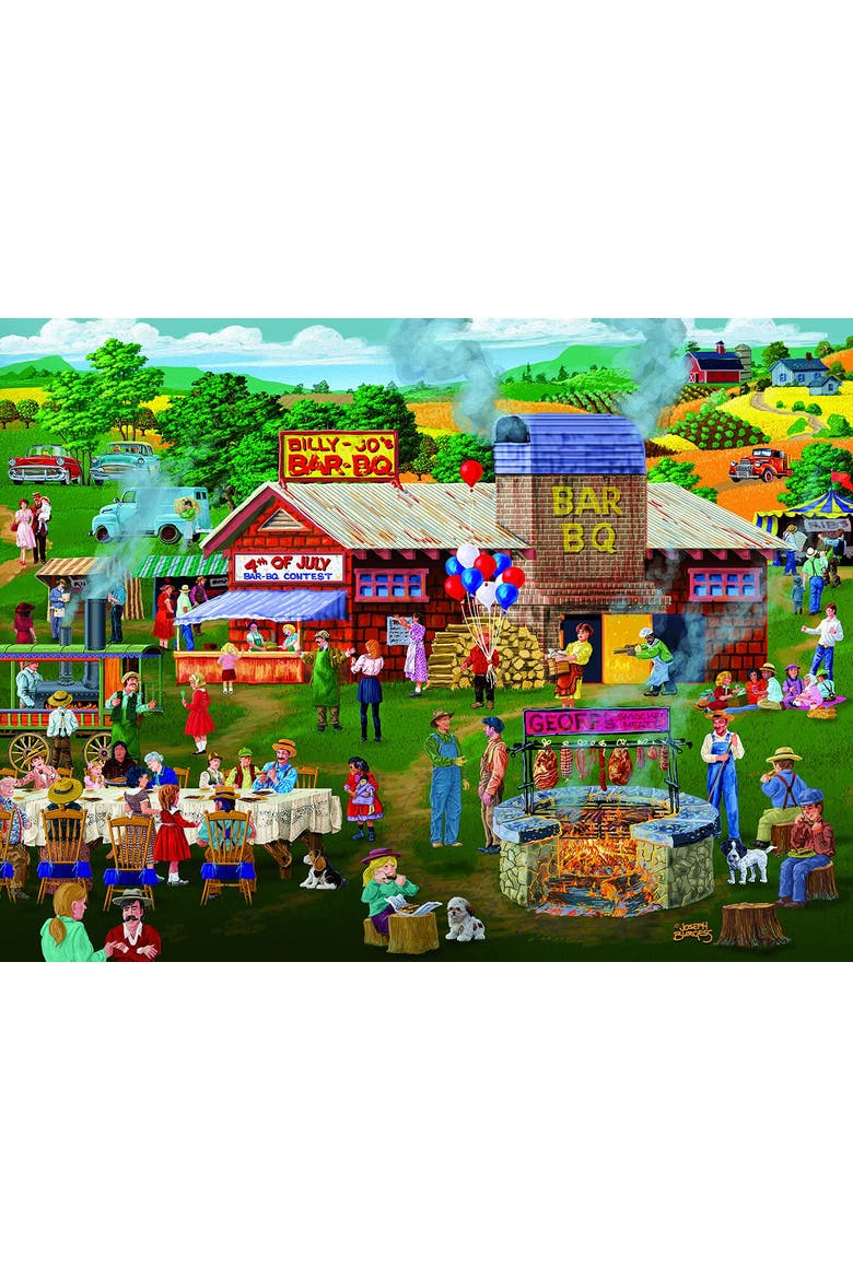 Billy Jo's BBQ 300 piece Jigsaw Puzzle for Adults, Alternate, color, Multicolor