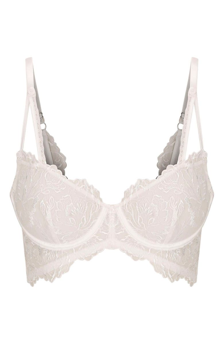 Kat The Label Sweeney Underwire Bra, Alternate, color, White