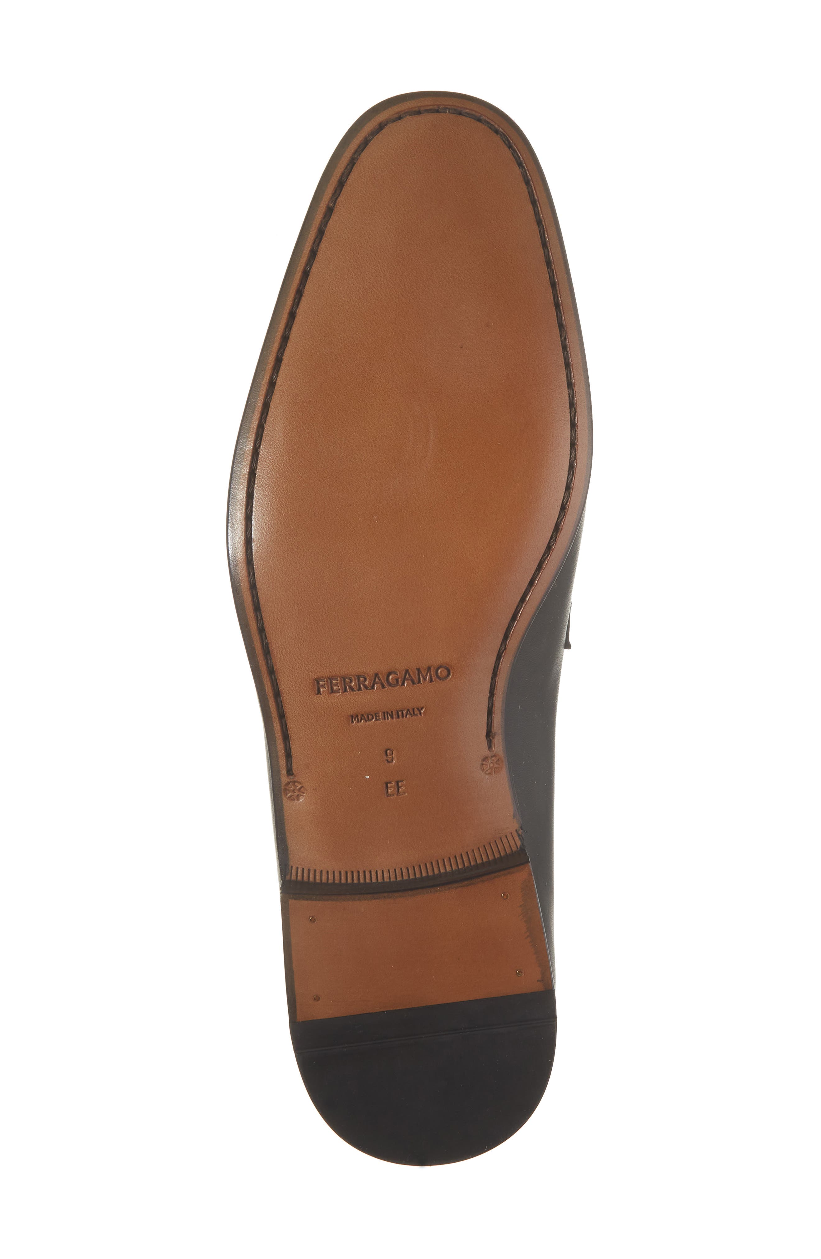 FERRAGAMO Great New Penny Loafer, Alternate, color, Nero Biscotto