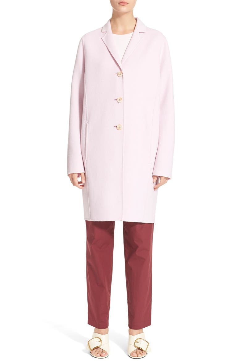 'Elsa' Double Wool Sweater, Alternate, color, PINK
