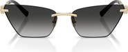 Tiffany & Co. 61mm Gradient Butterfly Sunglasses