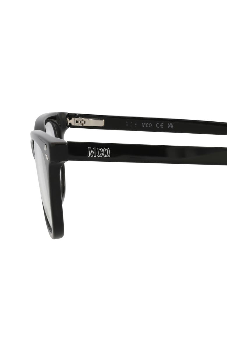 McQueen 50mm Cat Eye Optical Frames, Alternate, color,