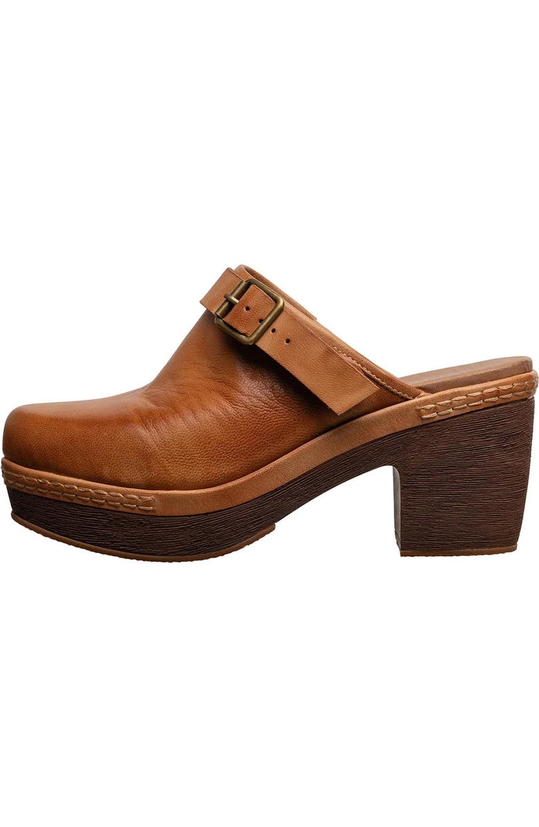 ANTELOPE Sabella Buckle Leather Mule, Alternate, color, Taupe