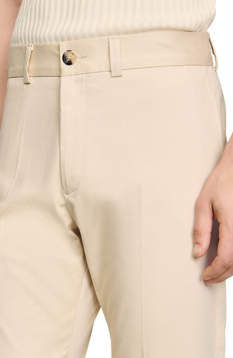 SANDRO Straight-leg chinos, Alternate, color, 