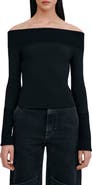 Marcella Tilly Off the Shoulder Knit Top