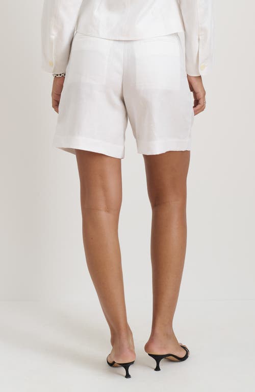 Alex Mill Luna Pleated Short In Linen