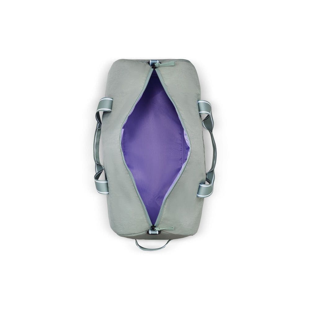 Florence by Mills 2 Piece Set - Spin Me Away Expandable 20" Carry-On Spinner & Sweet Escape Duffel, Alternate, color, Sage Green