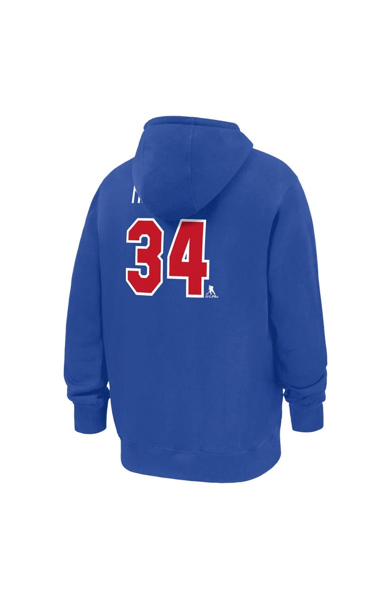 Nike Men's Nike Auston Matthews Royal US Hockey 2026 Name & Number Hoodie, Alternate, color, Royal