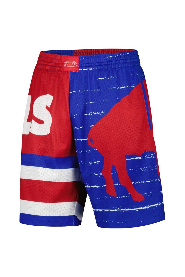 Men's Mitchell & Ness Royal Buffalo Bills Jumbotron 3.0 Shorts, Alternate, color, Royal