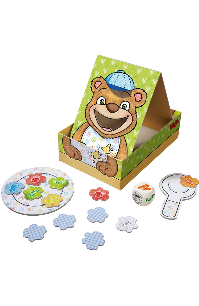 HABA Hungry as a Bear Memory & Dexterity Kids Game for 2 Year Olds, My Very First Games Series, Toddler Learning Activities for Kids, Learning Toys, Alternate, color,