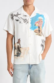 ONE OF THESE DAYS El Capitan Printed Camp Shirt
