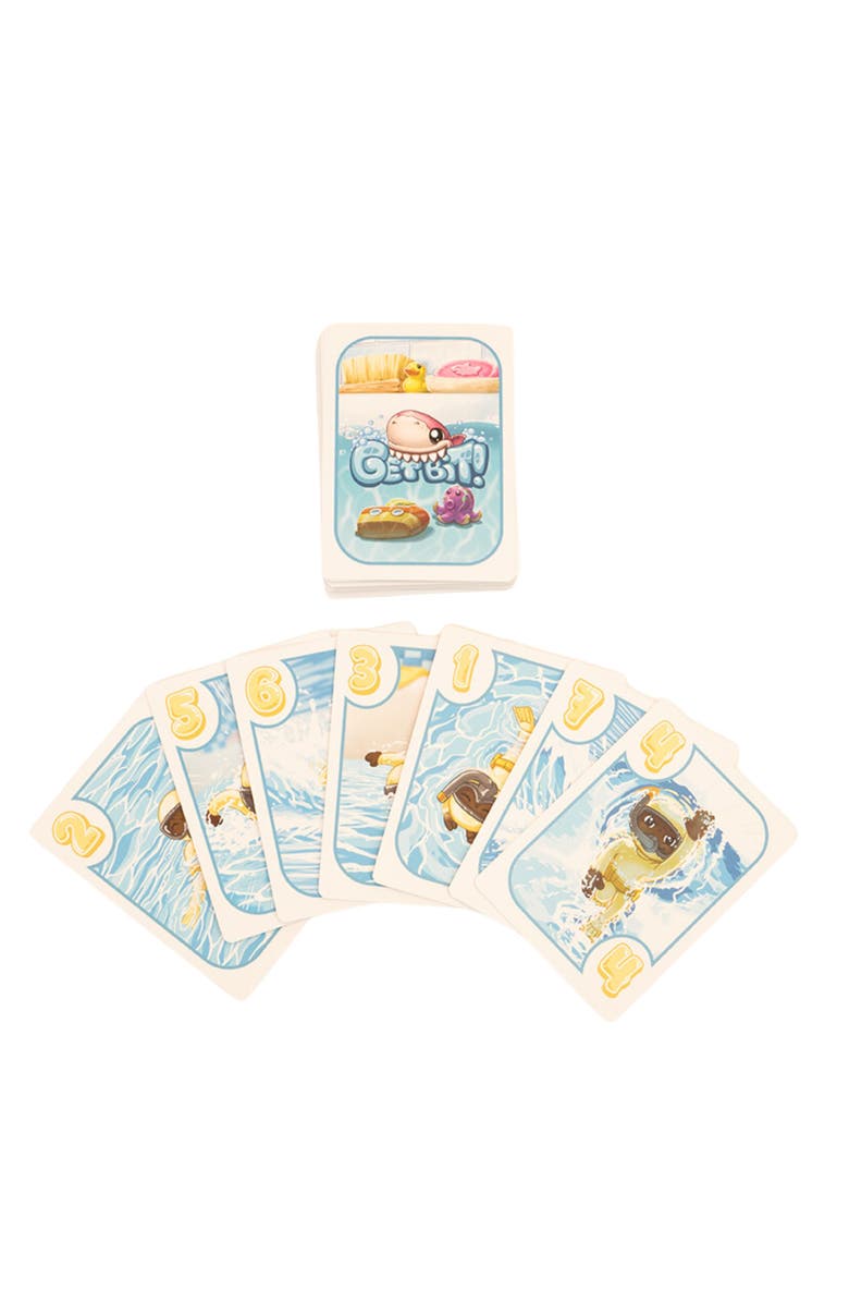 Greater Than Games Get Bit Family Card Game, Ages 7+, Alternate, color, Multicolored