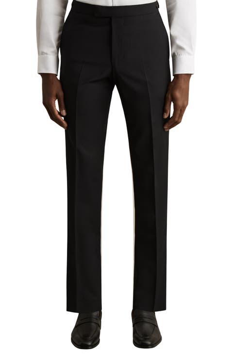 Promise Slim Fit Wool Blend Pants