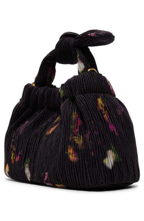 Ted Baker London Emily Suede Top Knot Bag In Black