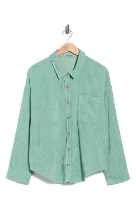 Oversize Corduroy Shacket