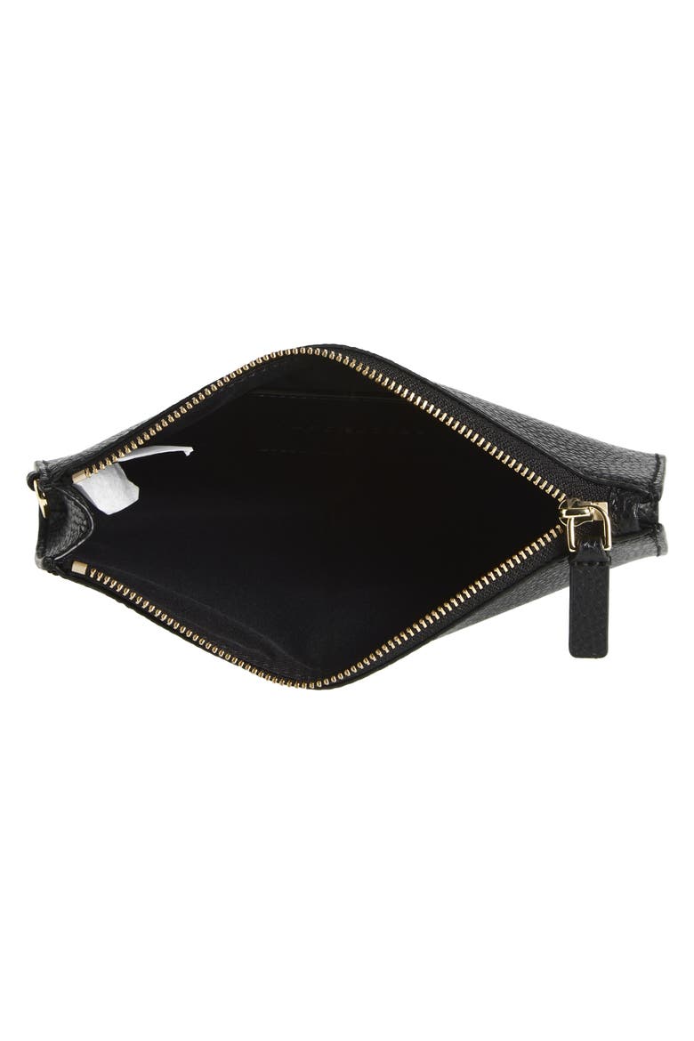 The Pouch Wristlet, Alternate, color, BLACK