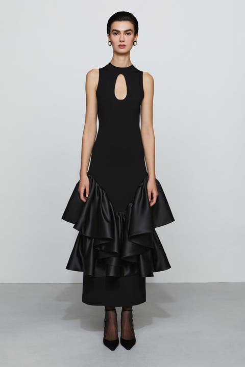 Antoinette Knit Combo Dress