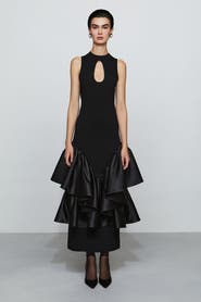 Et Ochs Antoinette Knit Combo Dress