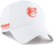 '47 Men's '47 White Baltimore Orioles Foundational Pinch Offside Adjustable Hat
