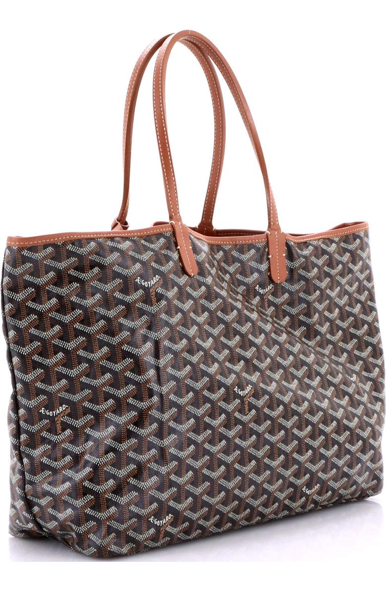 Pre-Owned Goyard Saint Louis Tote Coated Canvas PM, Alternate, color, Brown